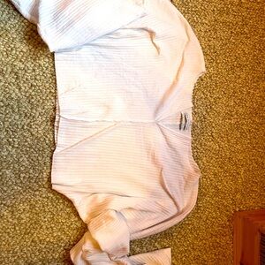 Cotton vintage feel crop top - long sleeve Urban Outfitters